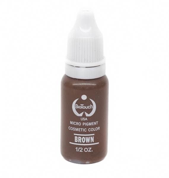 Пигмент для татуажа BioTouch Brown (Коричневый) (красная основа)