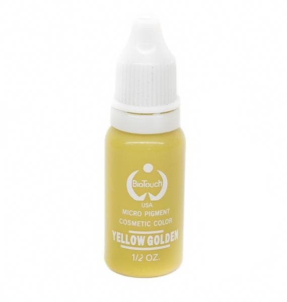 Пигмент для татуажа BioTouch Yellow Golden (Желтый)