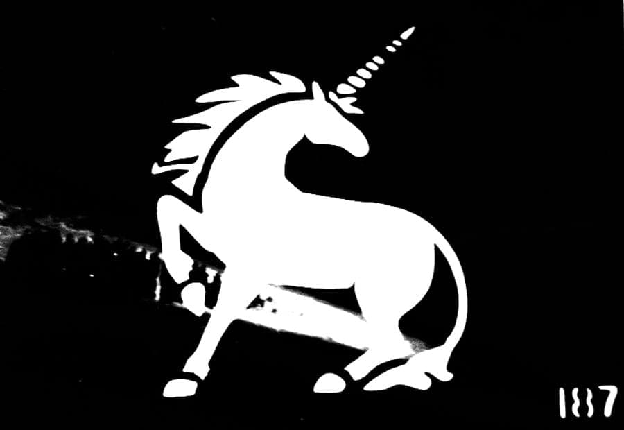 Трафарет для временных тату №187