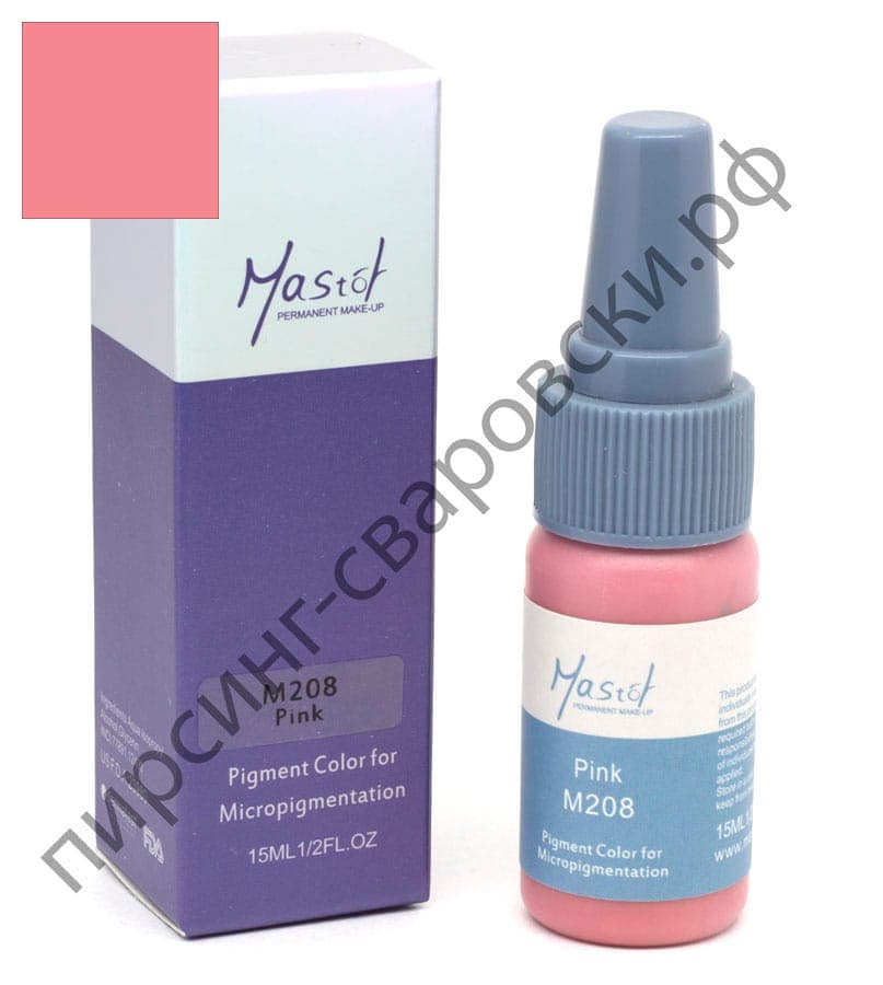 Пигмент для перманентного макияжа Mastor M208 Pink