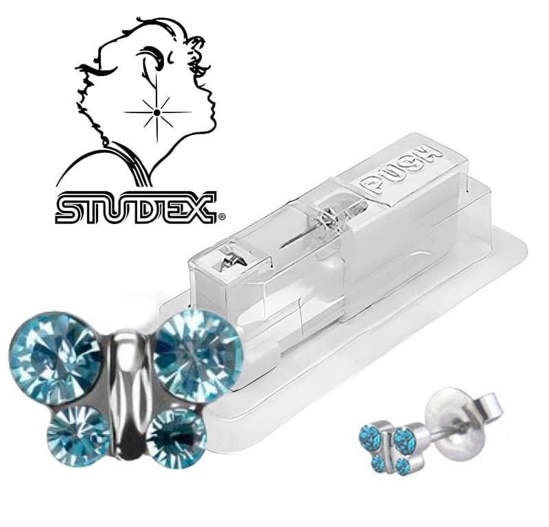 Одноразовый пистолет Studex system 75 для прокола ушей под серебро 7524-2003 (цена за 1 шт)
