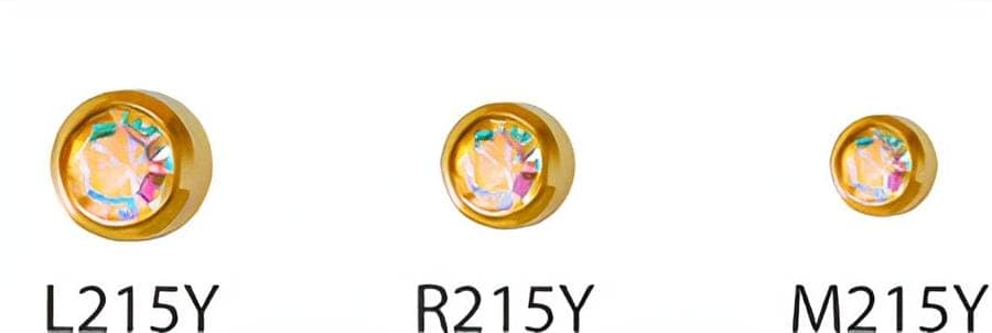 Серьги для прокола ушей QPP™ (Малайзия) 215 AB Crystal