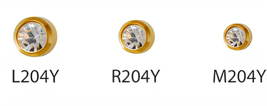 Серьги для прокола ушей Studex 204 Crystal