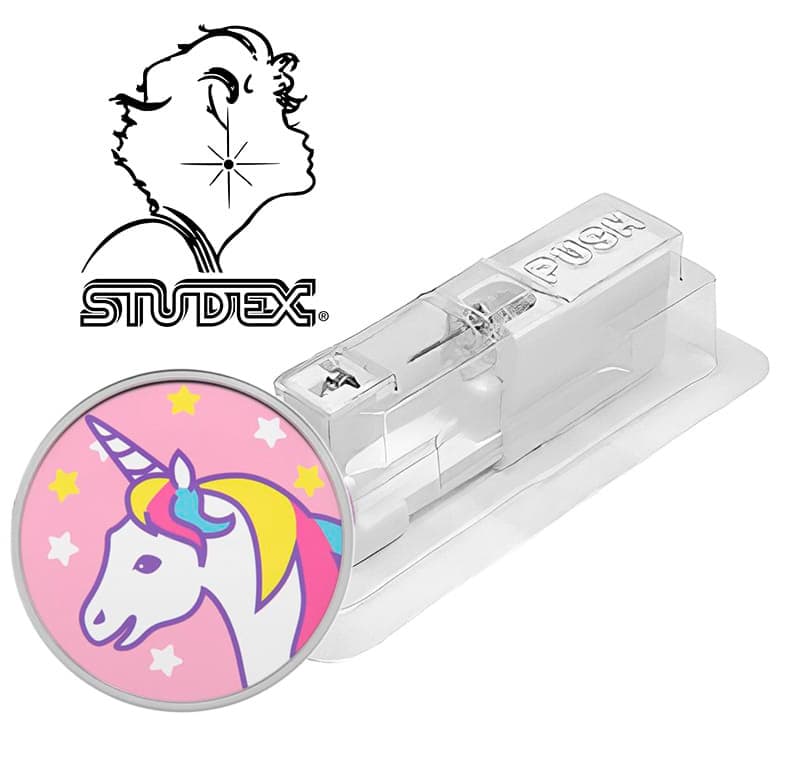 Одноразовый пистолет Studex system 75 для прокола ушей под серебро единорог 7512-0654 (цена за 1 шт)